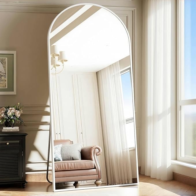 Prywot Arched Full Length Mirror, Dressing Room - Image 6