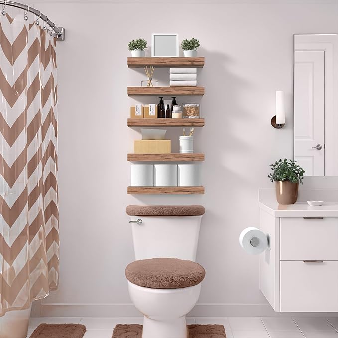 Sorbus Floating Shelves for Wall – 16 Inch Floating Shelf for Kitchen, Living - Image 2