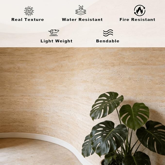 3D Wall Panels - 1PCS 7.9"x11.8" Faux Stone Wall Covering - MCM Modified Clay - Image 3