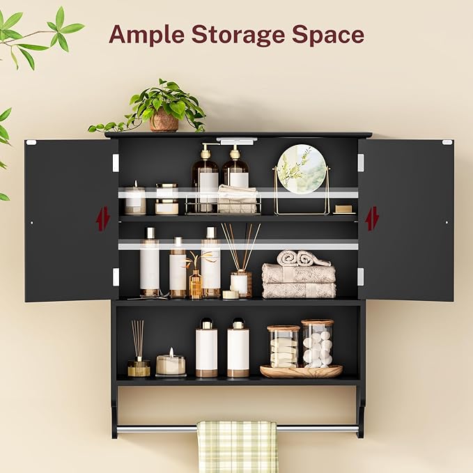 Iwell Bathroom Wall Cabinet - Image 4