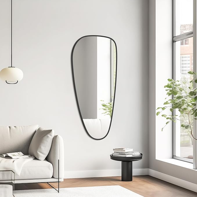 WallBeyond Asymmetrical Mirror, Irregular Wall Mirror, Wall Mirrors Decorative - Image 5