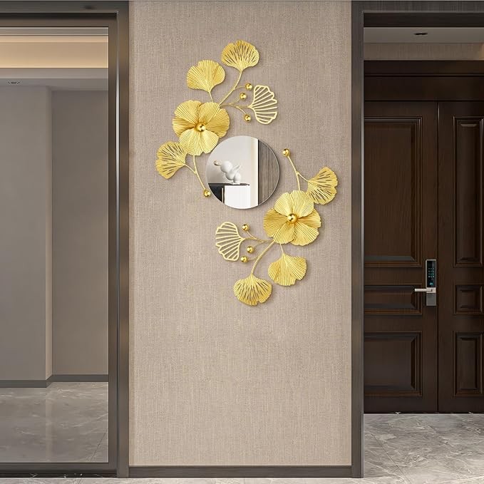 Tandefio 3 Pcs Metal Decorative Wall Mirrors by Tandefio
