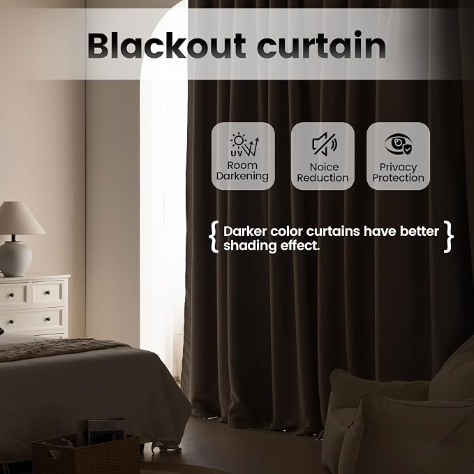Extra Wide Room Room Divider Curtains - Image 4
