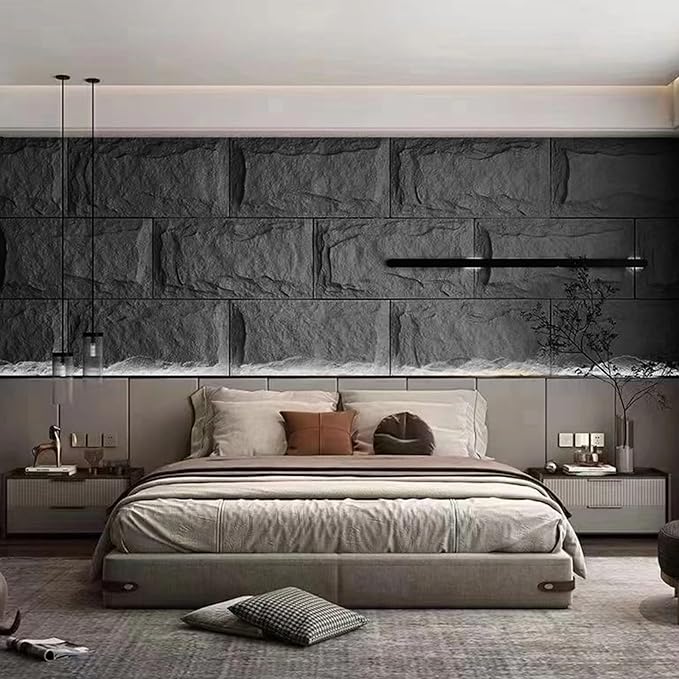 Stone 3D Wall Panels, 23.6"*47.2" Wall Paneling - Image 5
