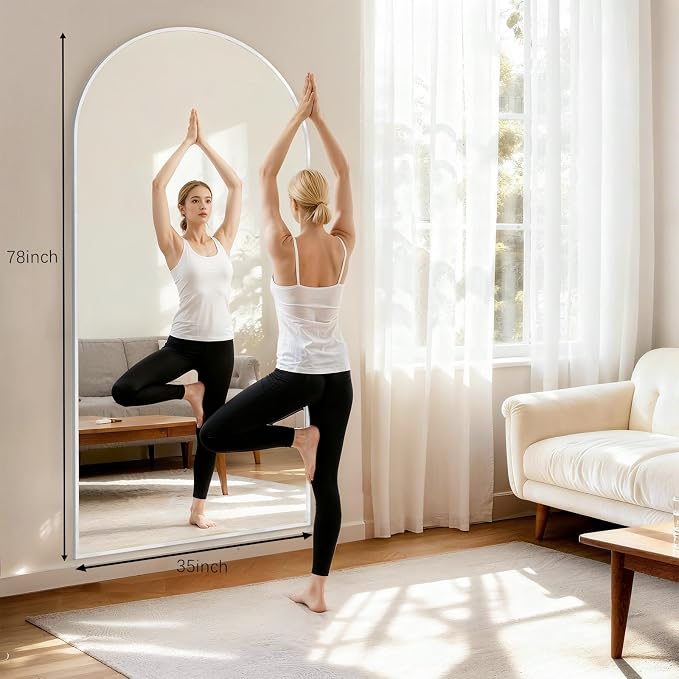Mirror Full Length, Room Decor Big Full Body Floor Mirror - Image 3