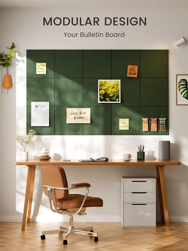 Bumusty Large Cork Board 48" x 36" Alternative - Image 6