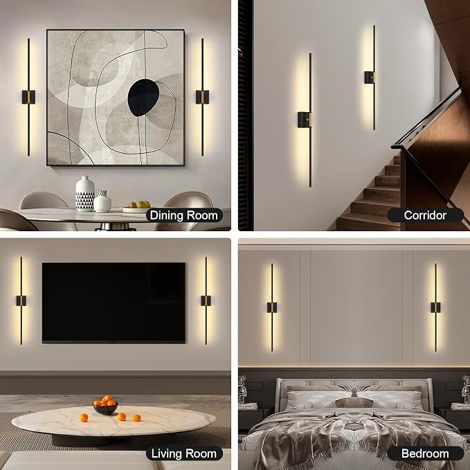 Battery Operated Wall Sconce Set of Two - Image 8