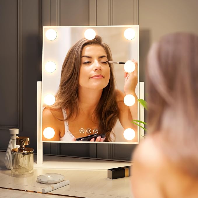 ZL ZELing Vanity Mirror with Lights, Makeup Mirror with Lights, Light up - Image 6