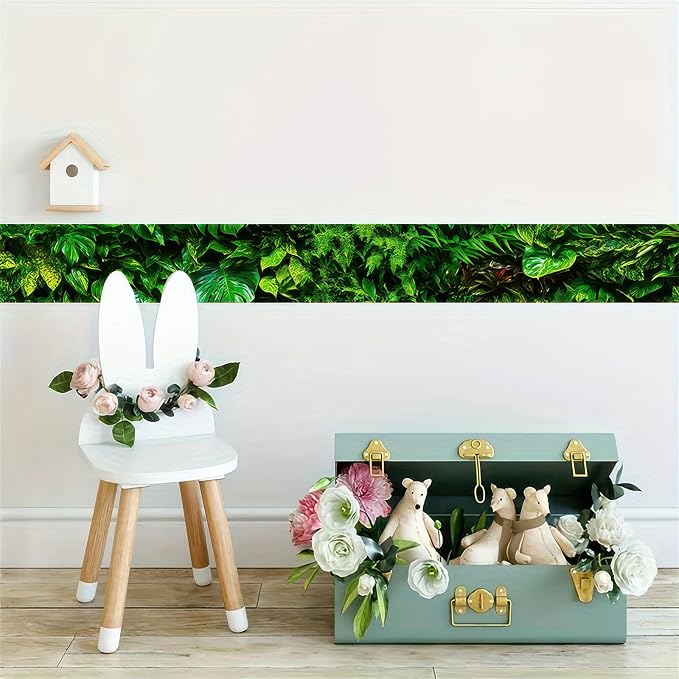 HOMETITUTE Wallpaper Border 4x196 Inch Peel and Stick Wall Border Wallpaper - Image 8