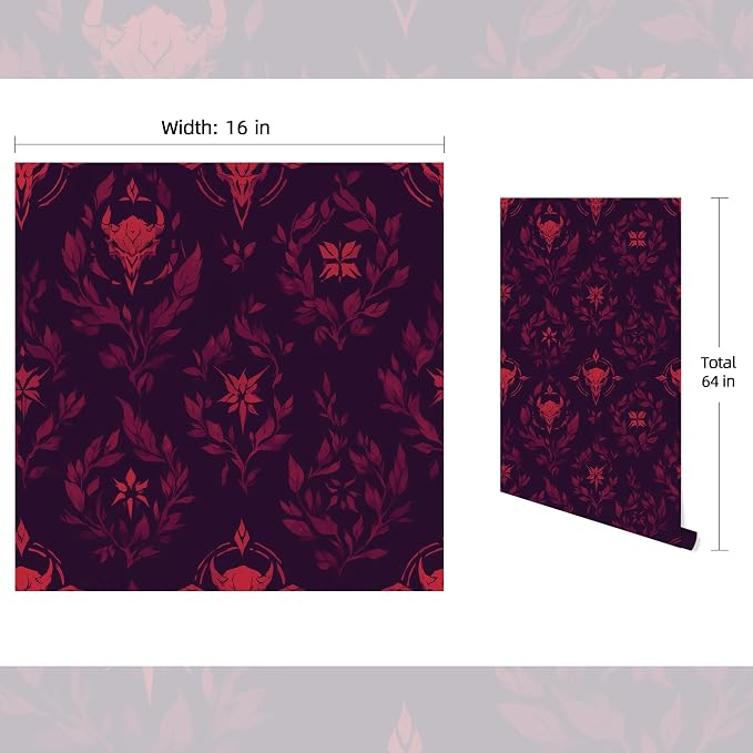 FLFK Gothic Peel & Stick Wallpaper - Image 2