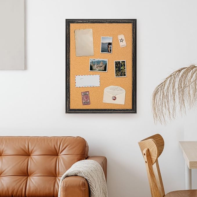 DOLLAR BOSS Cork Board for Office 24 X 18 Inches Cork Boards for Walls Bulletin - Image 8
