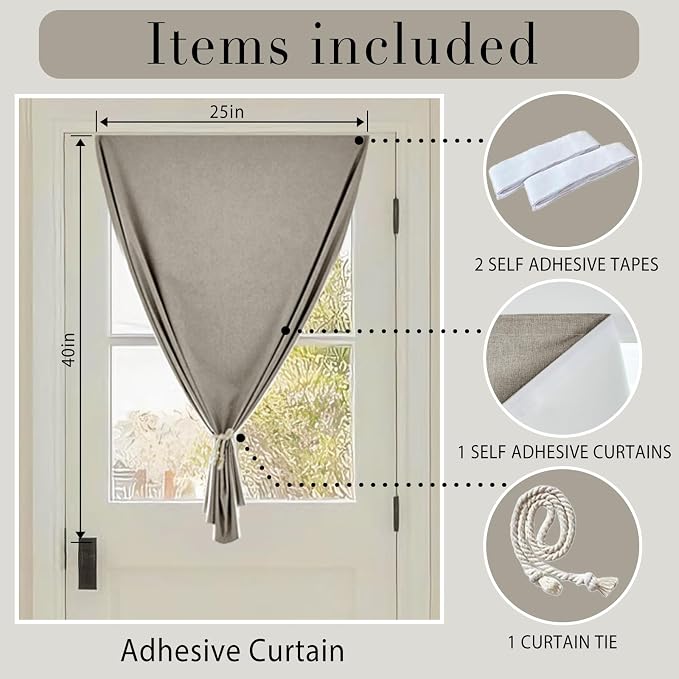 Adhesive 100% Blackout Curtain - Image 6