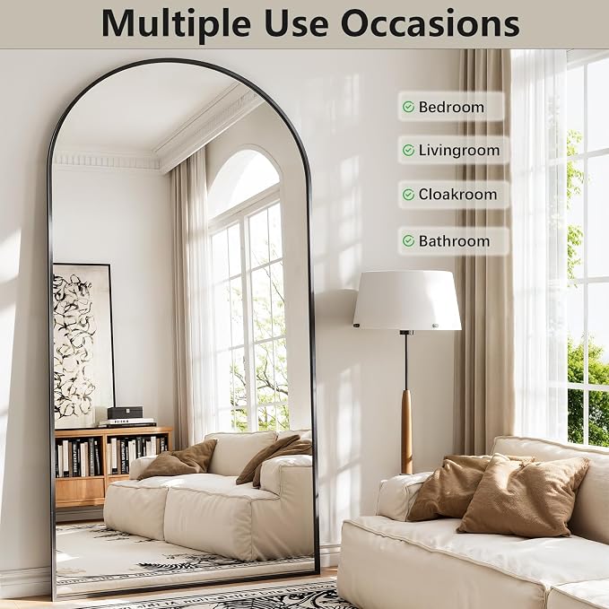 Oversized Full Length Mirror, Room Decor Big Full Body Mirror - Image 3