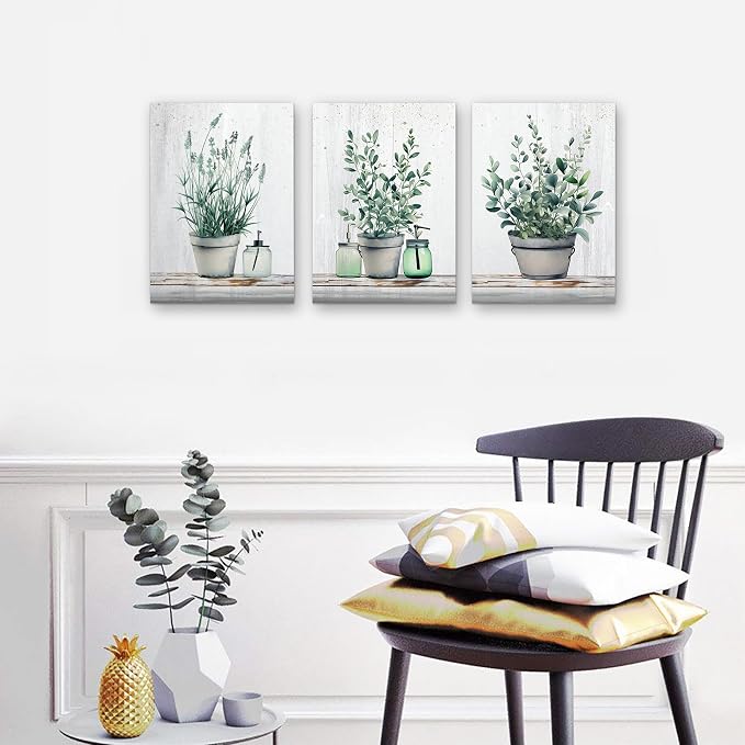 MHARTK66 Canvas Wall Art For Bedroom Living Room Canvas Prints Artwork Bathroom - Image 3