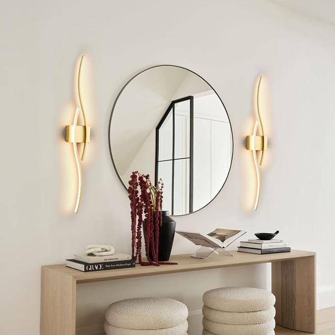 KARTOOSH Battery Operated Wall Sconces Set of Two - Image 9