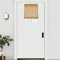 LazBlinds No Tools No Drill Bamboo Roller Shades, Cordless Bamboo Blinds by LazBlinds