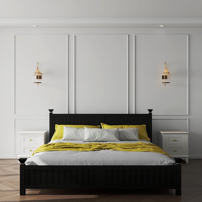 Pangda Peel and Stick Wall Molding Kit, 3D Premade Accent Molding Wainscoting - Image 3