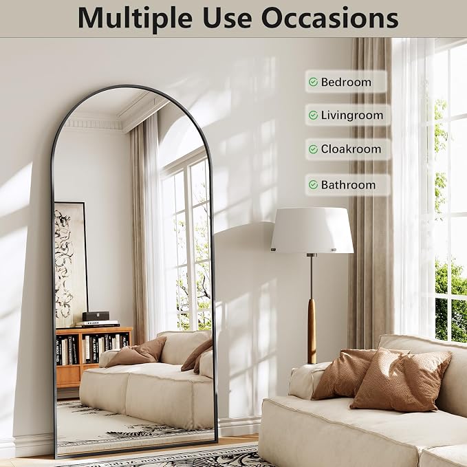 Mirror Full Length, Room Decor Big Full Body Floor Mirror - Image 3