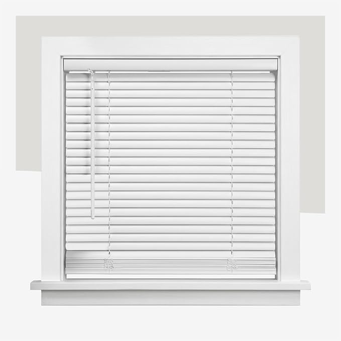CHICOLOGY Cordless Mini Blinds for Indoor Windows, 19.75" W x 84" H, Light by CHICOLOGY