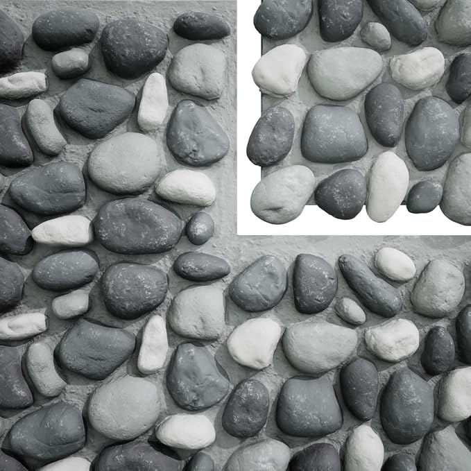 EverStone River Rock Faux Rock Panel, Azure Stone Color - Image 9
