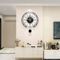 Large Wall Clock for Living Room Decor Modern Silent Pendulum Wall Clock for by CreativeClock
