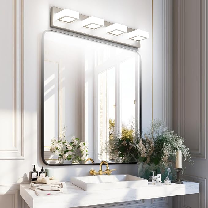 Ralbay Brushed Nickel Vanity Light - Image 2