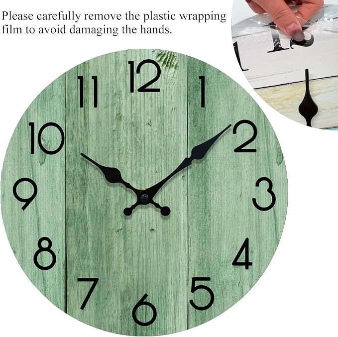 Wall Clock, Modern Wall Clocks Battery Operated, Silent Non Ticking Clock - Image 5
