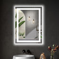 DUMOS 20.1"x28.1" LED Bathroom Mirror, Smart Anti-Fog Bathroom Vanity Mirror by DumosLifestyle