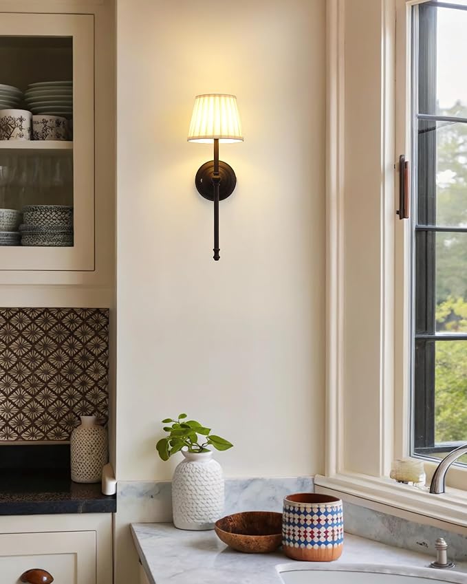 KDG Cordless Wall Sconces Set of 2, Small Wireless 5200mAh Rechargeable Battery - Image 8