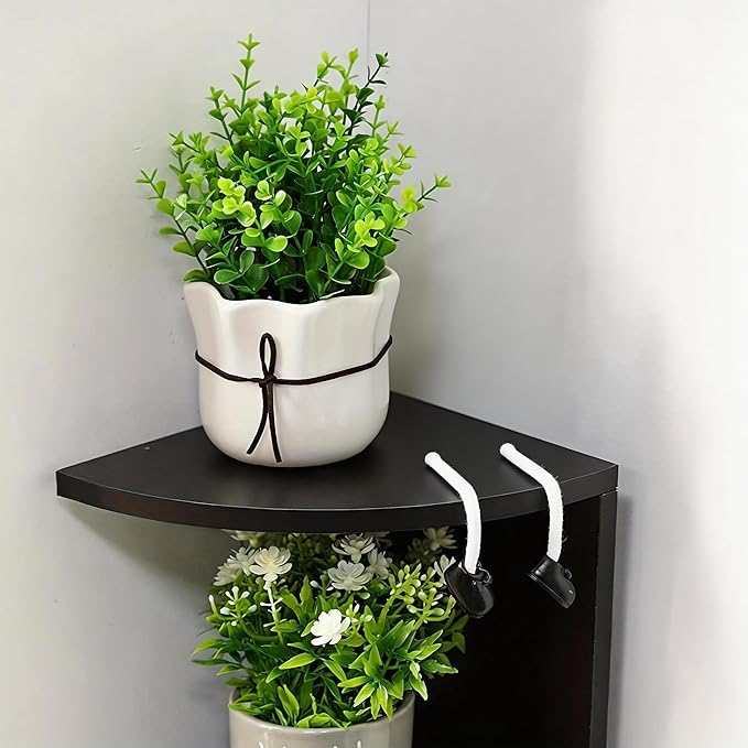 Corner Shelf Wall Mount, 5-Tier Floating Corner Bookshelf - Image 5