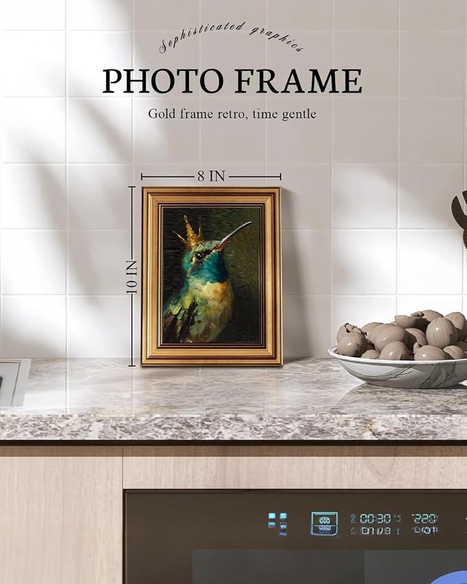 VIYYIEA Vintage Gold Framed Wall Art - Image 2