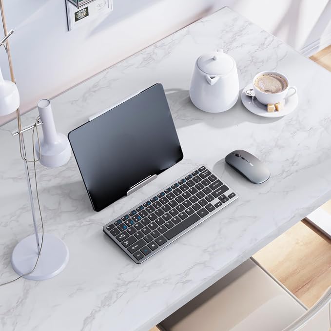 practicalWs White/Grey Marble Contact Paper 17.7" x 196.8", Marble Wallpaper - Image 7