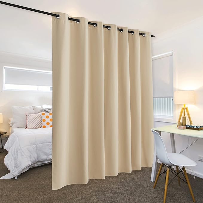 RYB HOME Extra Long Curtains Light Block Soundproof Privacy Blinds - Image 3