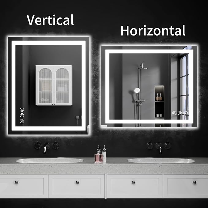 30"x36" LED Bathroom Mirror - Image 9