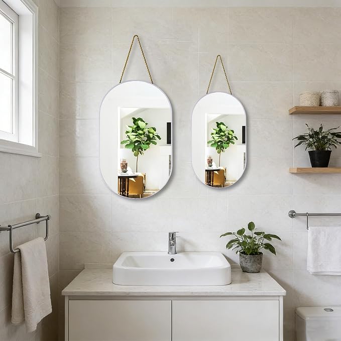 Oval Mirror, Oval Wall Mirror - Image 5