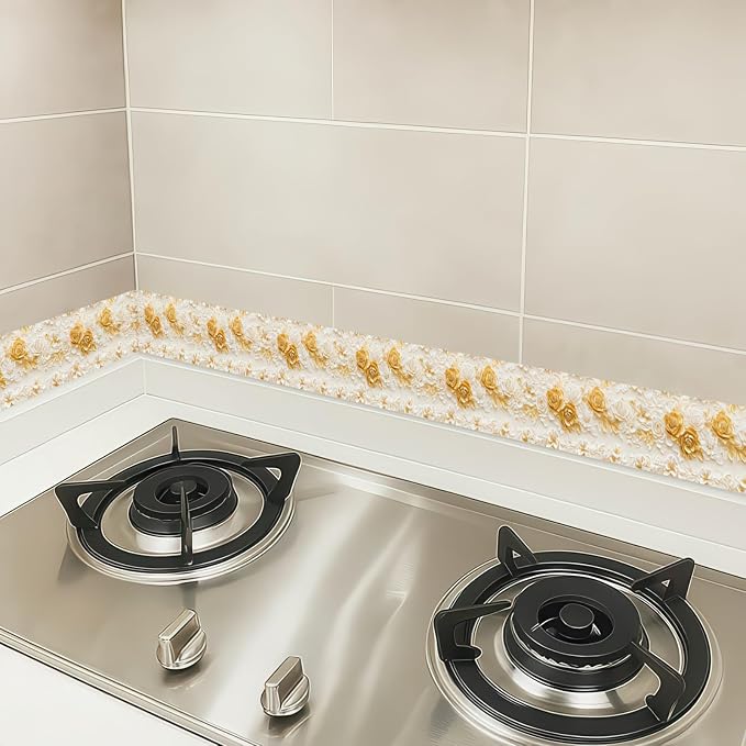 HOMETITUTE Wallpaper Border 4x196 Inch Peel and Stick Wall Border Wallpaper - Image 9