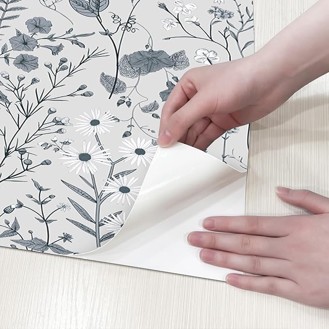 JiffDiff Floral Peel and Stick Wallpaper - Image 8