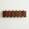 QUELLANCE Wood Coat Rack Wall Mount, Coat Hooks Hanger Wall Mounted, Heavy Duty by WelcometoQuellance