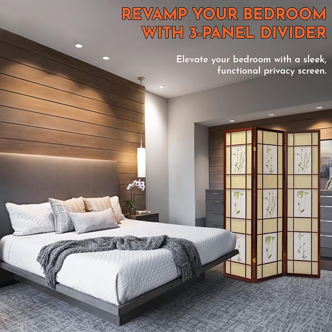 Legacy Decor 4 Panels Room Divider - Image 7