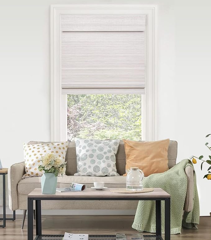 LazBlinds Cordless Bamboo Roman Shades, Privacy Window Treatment, Roll Up - Image 4