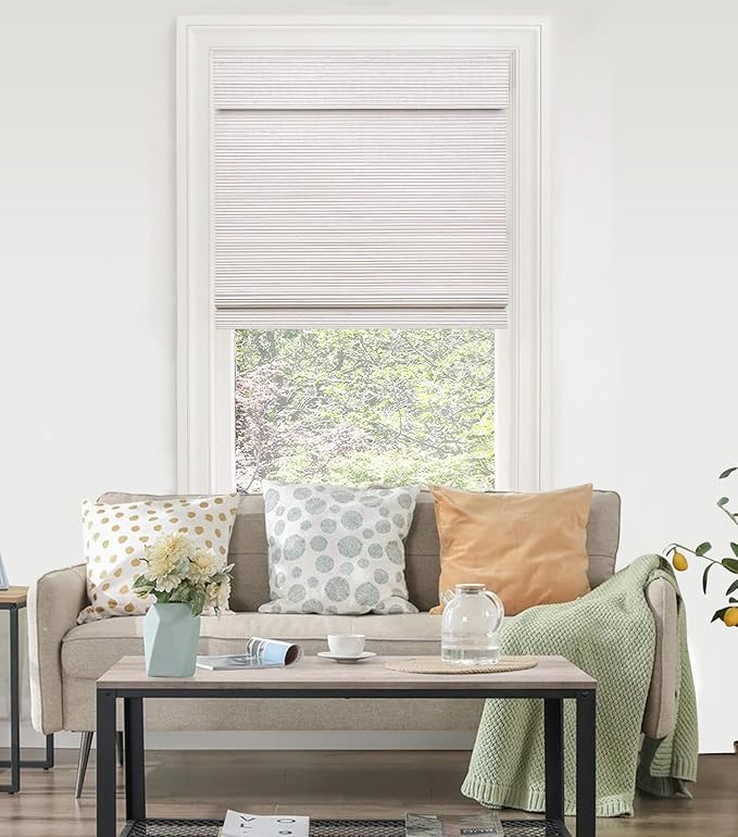 LazBlinds Cordless Bamboo Roman Shades, Privacy Window Treatment, Roll Up - Image 4