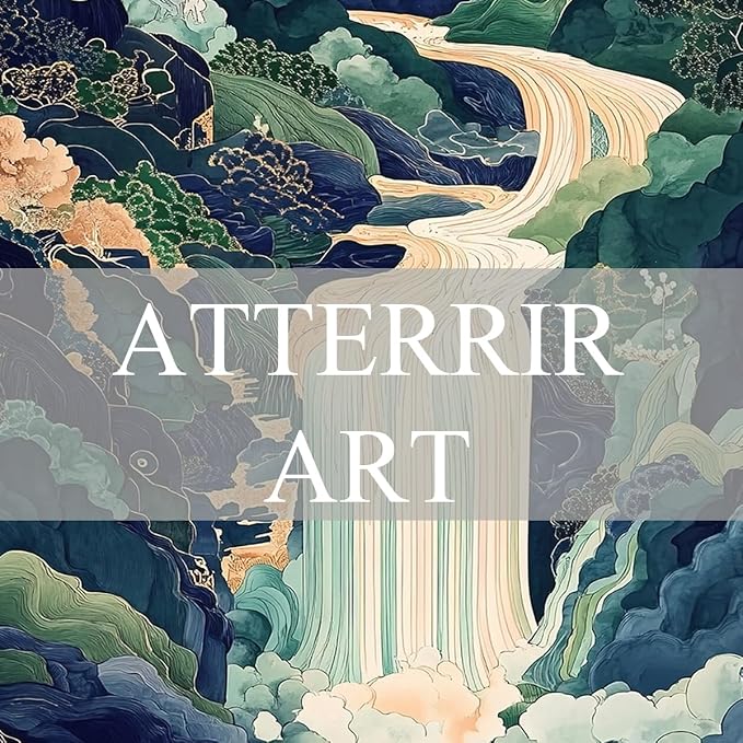 AtterrirArt Framed Japanese Landscape Wall Art Nature Vintage Poster Print - Image 6