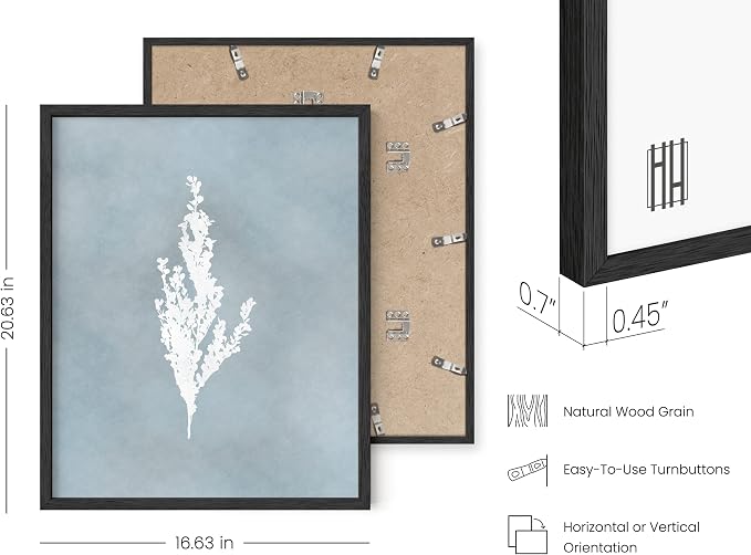 HAUS AND HUES Floral Wall Art - Image 3
