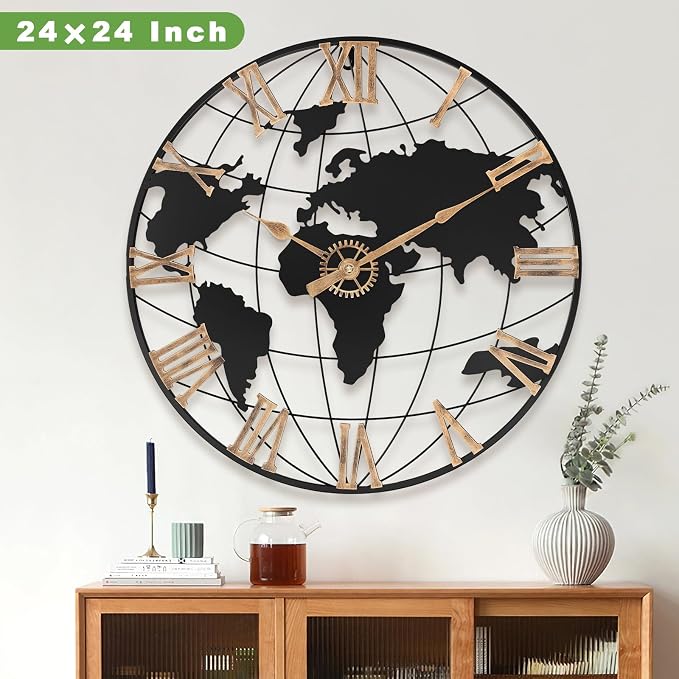 Pytha Sight 24 Inch Large Wall Clock - Image 3