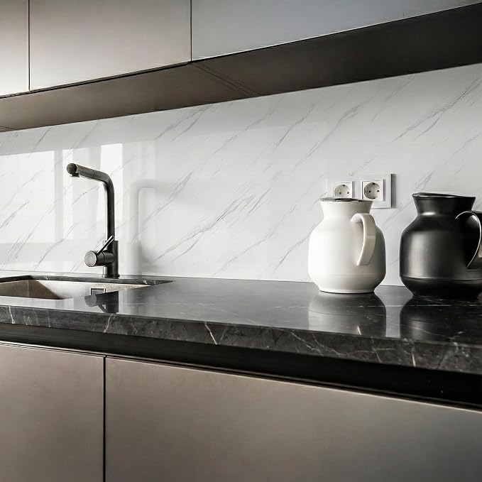IZODEKOR 4 Pcs 24"x48" PVC Marble Wall Panels - Image 4