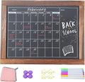 KOOLDE Chalkboard Calendar Magnetic Board Monthly Planning Board by KOOLDE