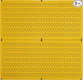 Wall Control Pegboard Rack Horizontal Metal Pegboard Garage Tool Storage Pack by Wall+Control