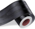 LaCheery Black Wood Mirror Frame Border Peel and Stick Mirror Border Tape Black by LaCheery