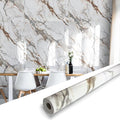 Marble Peel and Stick Waterproof Wall Paneling, Covers 38.75 Sq. Ft. by premiumqualitypeelandsticktile
