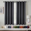 MIULEE Blackout Curtains for Bedroom Living Room 2 Panels, Thermal Insulated by MIULEE